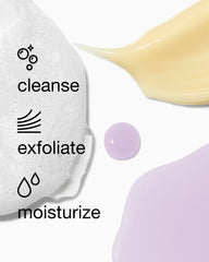 skin school supplies: cleanser refresher course (type 1 & 2)