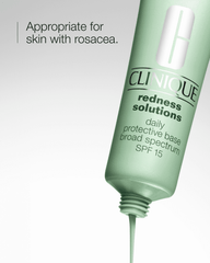 redness solutions daily protective base broad spectrum spf 15