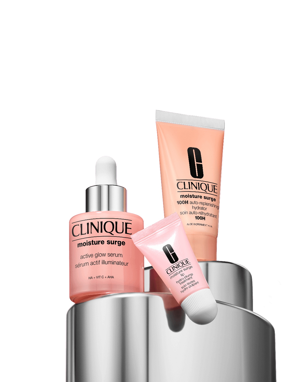 active glow kit: moisture surge set