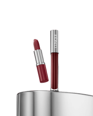 lip luxury: lipstick & lip gloss set